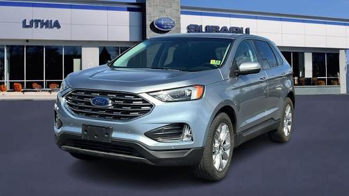 ICONIC SILVER 2024 Ford Edge Titanium