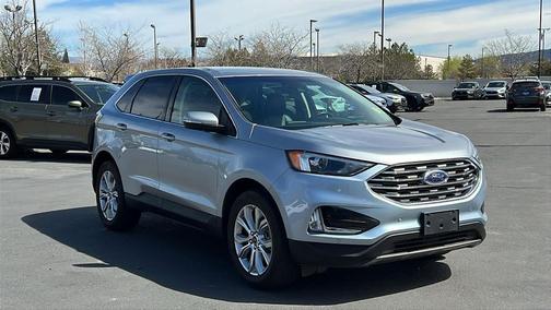 ICONIC SILVER 2024 Ford Edge Titanium
