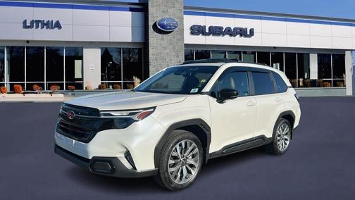 Crystal White Pearl 2025 Subaru Forester Touring