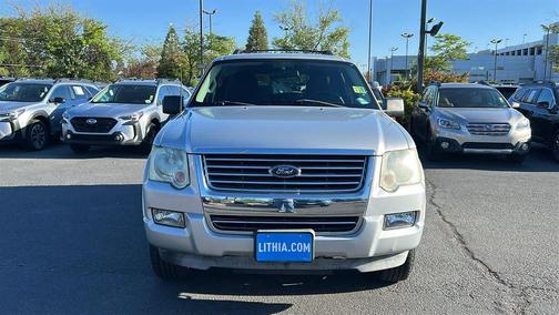 Brilliant Silver Metallic 2010 Ford Explorer XLT