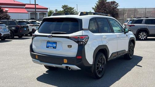 Crystal White Pearl 2026 Subaru Forester Wilderness