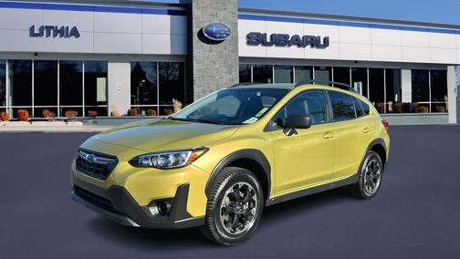 Plasma Yellow Pearl 2023 Subaru Crosstrek Base