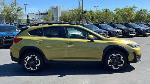 Plasma Yellow Pearl 2022 Subaru Crosstrek Limited