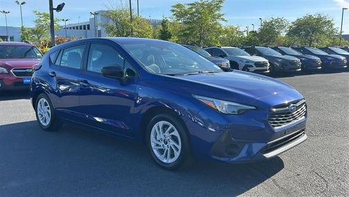 Sapphire Blue Pearl 2025 Subaru Impreza Base