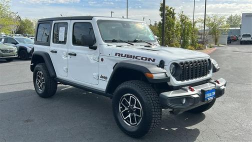 Bright White Clearcoat 2024 Jeep Wrangler Rubicon