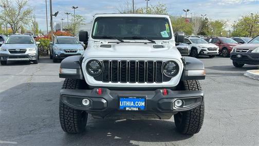Bright White Clearcoat 2024 Jeep Wrangler Rubicon