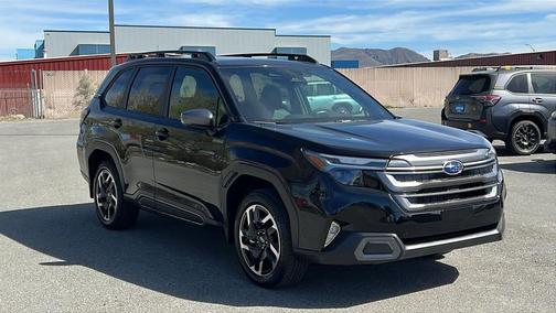 Crystal Black Silica 2026 Subaru Forester Hybrid Limited