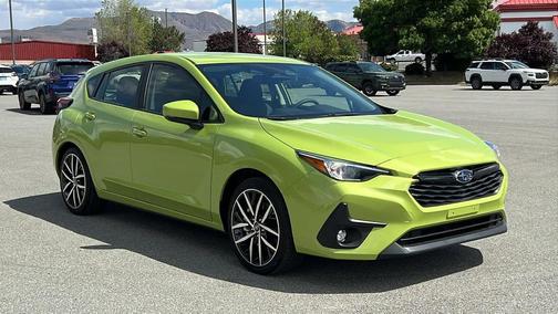 Citron Yellow Pearl 2026 Subaru Impreza Sport