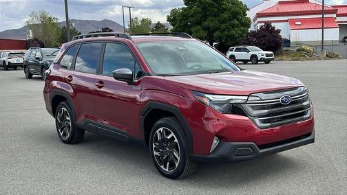 Crimson Red Pearl 2026 Subaru Forester Hybrid Premium