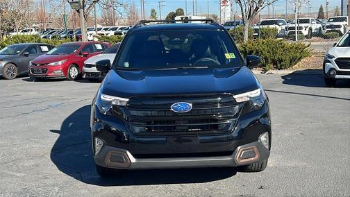 Crystal Black Silica 2025 Subaru Forester Hybrid Sport