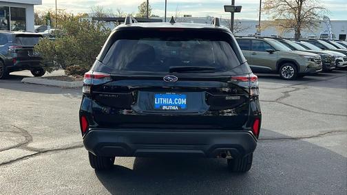 Crystal Black Silica 2026 Subaru Forester Hybrid Premium