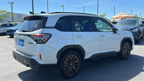 Crystal White Pearl 2025 Subaru Forester Hybrid Sport