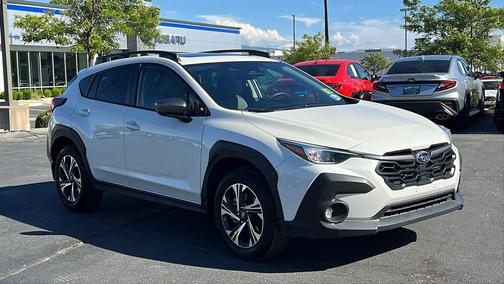 Crystal White Pearl 2024 Subaru Crosstrek Premium