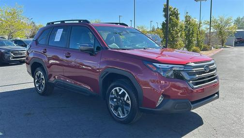 Crimson Red Pearl 2026 Subaru Forester Premium