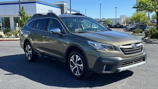 Autumn Green Metallic 2021 Subaru Outback Touring XT