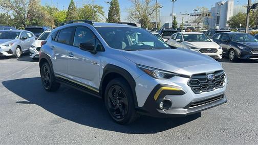 Ice Silver Metallic 2025 Subaru Crosstrek Sport