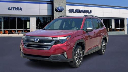 Crimson Red Pearl 2026 Subaru Forester Premium