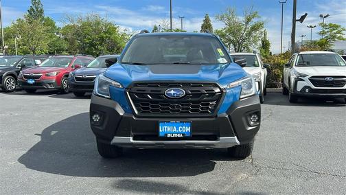 Geyser Blue 2022 Subaru Forester Wilderness