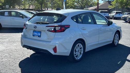 Crystal White Pearl 2025 Subaru Impreza Base