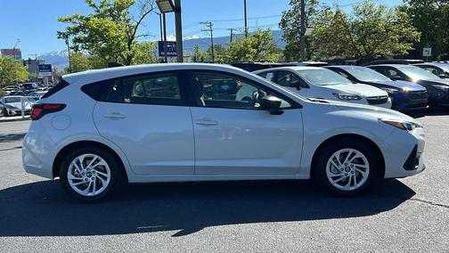 Crystal White Pearl 2025 Subaru Impreza Base