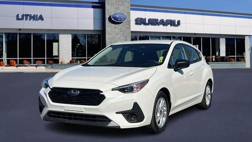 Crystal White Pearl 2025 Subaru Impreza Base