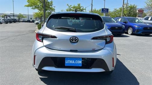 Classic Silver Metallic/Midnight Black Metallic 2025 Toyota Corolla SE