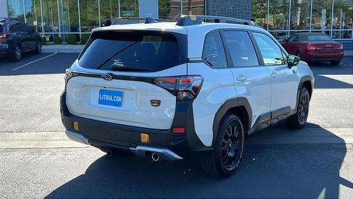 Crystal White Pearl 2026 Subaru Forester Wilderness
