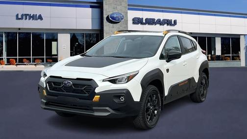 Crystal White Pearl 2026 Subaru Crosstrek Wilderness