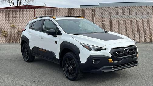 Crystal White Pearl 2026 Subaru Crosstrek Wilderness