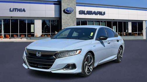 Sonic Gray Pearl 2022 Honda Accord Hybrid Sport