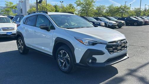 Crystal White Pearl 2024 Subaru Crosstrek Premium
