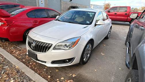 White Frost Tricoat 2016 Buick Regal Turbo Premium II
