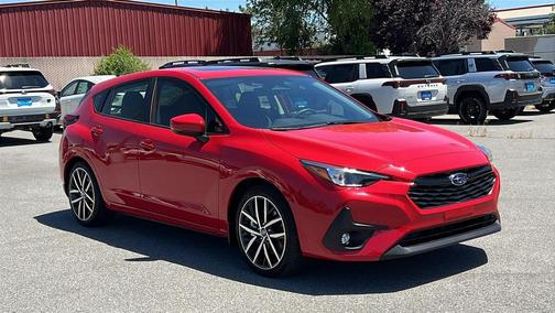 Pure Red 2026 Subaru Impreza Sport