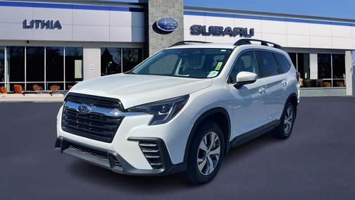 Crystal White Pearl 2025 Subaru Ascent Premium 7-Passenger