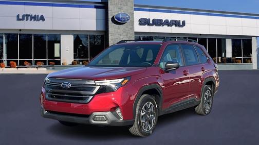 Crimson Red Pearl 2026 Subaru Forester Premium