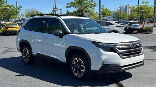 Crystal White Pearl 2026 Subaru Forester Premium