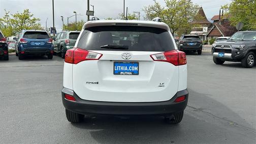 Super White 2014 Toyota RAV4 LE