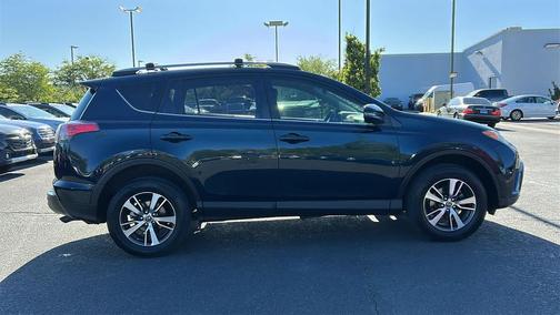 Galactic Aqua Mica 2017 Toyota RAV4 XLE