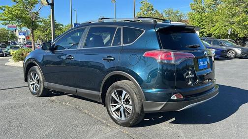 Galactic Aqua Mica 2017 Toyota RAV4 XLE