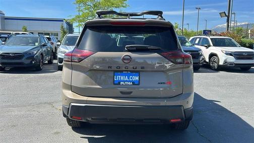 Baja Storm Metallic 2025 Nissan Rogue Rock Creek