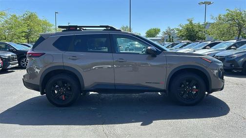 Baja Storm Metallic 2025 Nissan Rogue Rock Creek