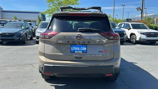 Baja Storm Metallic 2025 Nissan Rogue Rock Creek
