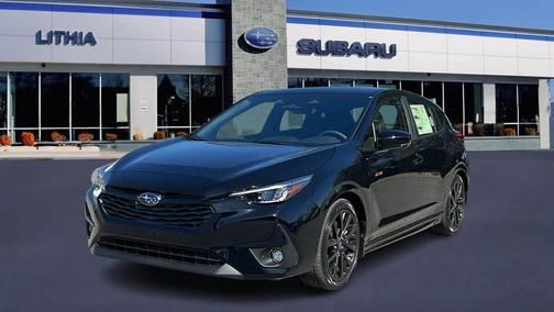 Crystal Black Silica 2026 Subaru Impreza RS