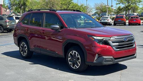 Crimson Red Pearl 2026 Subaru Forester Premium