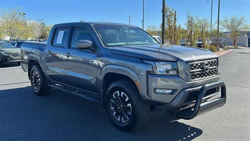 Gun Metallic 2022 Nissan Frontier SV