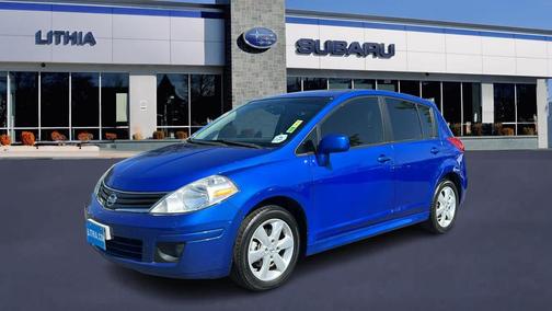Metallic Blue 2012 Nissan Versa 1.8 SL