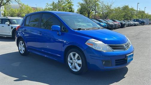 Metallic Blue 2012 Nissan Versa 1.8 SL