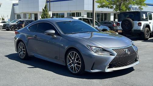 Nebula Gray Pearl 2015 Lexus RC 350 Base