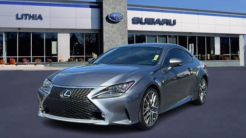 Nebula Gray Pearl 2015 Lexus RC 350 Base