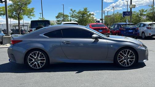 Nebula Gray Pearl 2015 Lexus RC 350 Base